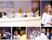 يسرا ونيللى كريم والفيشاوى ونجيب ساويرس يعلنون إطلاق مهرجان الجونة السينمائى