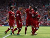 شاهد.. ليفربول يتقدم على أرسنال 2 – 0 فى شوط من طرف واحد