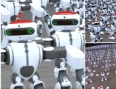 بالفيديو.. 1069 روبوتا ذكيا بالصين تحطم الرقم القياسى فى الرقص