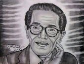 بالصور.. قارئ يشارك بمجموعة لوحات فنية للمشاهير