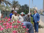 مساعد محافظ كفر الشيخ يتفقد الأعمال بمدخل مدينة 30 يونيو وشونة المرور 