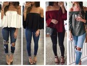 هتلبسى أيه بكرة؟.. الـoff shoulder مكتسح الموضة