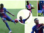 برشلونة يقدم ديمبلي بعد ضمه  من دورتموند مقابل 147 مليون يورو