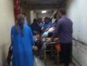 مصرع 6 أشخاص وإصابة 25 فى تصادم أتوبيس بسيارة نقل بصحراوى ببنى سويف 