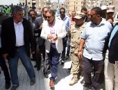 بالصور.. وزير الصحة يتفقد مستشفى 15 مايو المركزى بحلوان تمهيدا لافتتاحه