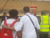 حارس خاص يرافق محمد صلاح فى أوغندا