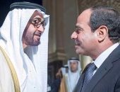 الرئيس السيسي يتلقى اتصالا من ولى عهد أبو ظبى لتهنئته بعيد الأضحى