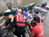 بالصور..مصرع 35 شخصا فى ولاية لويزيانا الأمريكية بسبب إعصار هارفى