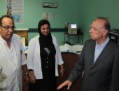 محافظ القاهرة يتفقد مستشفى معهد ناصر للوقوف على استعداده لاستقبال العيد