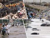 حصاد العالم بالصور.. حجاج بيت الله الحرام يبدأون فى النفير من عرفات إلى المزدلفة.. مصرع 35 شخصا فى ولاية لويزيانا الأمريكية بسبب إعصار هارفى.. فيضانات عارمة تجتاح باكستان.. افتتاح مدرسة لتعليم السحر فى البرازيل