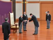 امبراطور اليابان يستقبل السفير الأمريكى الجديد لدى طوكيو