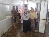 بالصور.. رئيس مدينة قلين بكفر الشيخ تتفقد ساحة صلاة العيد والمجزر