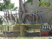 بالفيديو.. "نصبة شيشة" داخل "الفسطاط" رغم زيارة المحافظ للحديقة