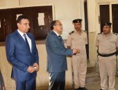 بالصور .. مدير أمن كفر الشيخ يتفقد الخدمات الأمنية ويقدم التهانى للمواطنين 