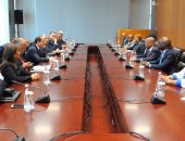 بالصور.. بدء القمة المصرية الجنوب أفريقية بين السيسى وزوما بالصين 