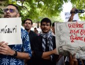 بالصور.. تظاهرات لصحفيين وحقوقيين للتنديد بمقتل صحفية بارزة بالهند