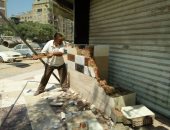 حملات لرفع الإشغالات ومراقبة المخابز بحى السلام فى القاهرة