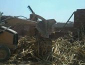 إزالة 8 حالات تعد على الأراضى الزراعية فى حملة مكبرة بالقليوبية