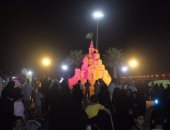 9000 زائر فى أول أيام مهرجان مدينة الرمال بالأحساء بالمملكة العربية السعودية