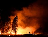 بالصور.. حرائق الغابات تجتاح الغرب الأمريكى وإجلاء المئات