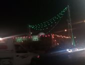 انتقادات لترك مصابيح كهرباء تزين مسجد عماد راغب فى مدينة 6 أكتوبر