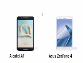 إيه الفرق.. أبرز الاختلافات بين هاتفى أسوس ZenFone 4 وألكاتيل A7