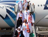 اليوم.. مصر للطيران تسير 19 رحلة لإعادة 4500 حاج من الأراضى المقدسة
