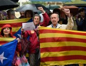 بالصور.. تظاهر مواطنى إقليم كتالونيا للمطالبة بالانفصال عن إسبانيا