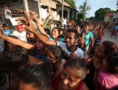 بالصور.. طوابير فى المكسيك للحصول على مساعدات إنسانية عقب الزلزال المدمر