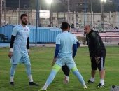 جهاز الصدادة يظهر فى تدريبات حراس الزمالك.. وتأهيل حفنى وعاشور