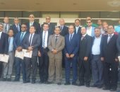 القابضة للمطارات تكرم موظفى المراقبة الجوية لجهودهم فى افتتاح قاعدة "نجيب"