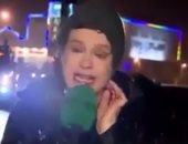 مذيعة أمريكية تغطى إعصار إرما تتلقى صدمة موجعة