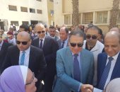 بالصور.. وصول وزير الصحة لافتتاح مستشفى أبو المنجا بشبرا الخيمة بعد تطويرها