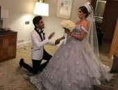 بالفيديو والصور.. حفل زفاف حمدى الميرغنى وإسراء عبد الفتاح بحضور النجوم