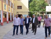 السكرتير العام للإسماعيلية يتفقد المدارس لاستقبال العام الدراسي الجديد