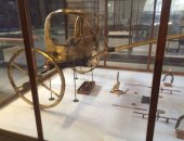 العجلة الحربية الـ3 لـ توت عنخ آمون  قريبا فى المتحف الكبير.. تعرف على التفاصيل