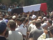 قارئ يشارك صحافة المواطن بصور تشييع جنازة "شهيد العريش" بالجيزة