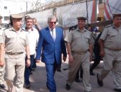 مدير أمن المنوفية يتفقد تأمين استاد الجامعة فى أسبوع شباب الجامعات