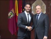 أخبار ريال مدريد اليوم عن مراسم توقيع إيسكو على عقد التجديد حتى 2022