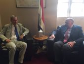 سامح شكرى يلتقى رئيس مجموعة الأزمات الدولية لبحث سبل مكافحة الإرهاب