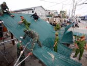 بالصور.. أثار مدمرة لإعصار "دوكسورى" فى فيتنام