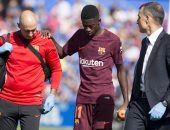 أخبار برشلونة اليوم عن غياب ديمبلى لمدة شهرين للإصابة