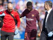 برشلونة يربح 10 ملايين يورو من إصابة ديمبلى