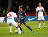 التعادل السلبى يحسم الشوط الأول بين سان جيرمان وليون
