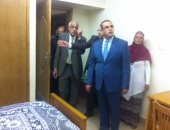 رئيس جامعة المنصورة يفتتح المدينة الجامعية الجديدة للطالبات