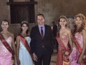 ملكة جمال البرتغال تعرب عن سعادتها بزيارة مصر