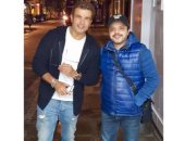 شاهد.. الهضبة عمرو دياب مع محمد هنيدى فى صورة جديدة