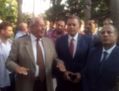 بالصور.. وزير التنمية المحلية والنقل يتفقدان حديقة الشلالات بالإسكندرية