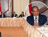 الرئيس السيسي لقادة المجتمع الأمريكى فى نيويورك: على قطر إظهار رغبتها بعدم الإضرار بمصالح العرب.. نحرص على تعزيز العلاقات بين القاهرة وواشنطن.. ولا يجب اختزال مفهوم حقوق الإنسان فى الحقوق السياسية 