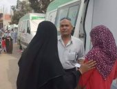 إجراء الكشف الطبى على 1348 مريضا بقرية شابة بكفر الشيخ